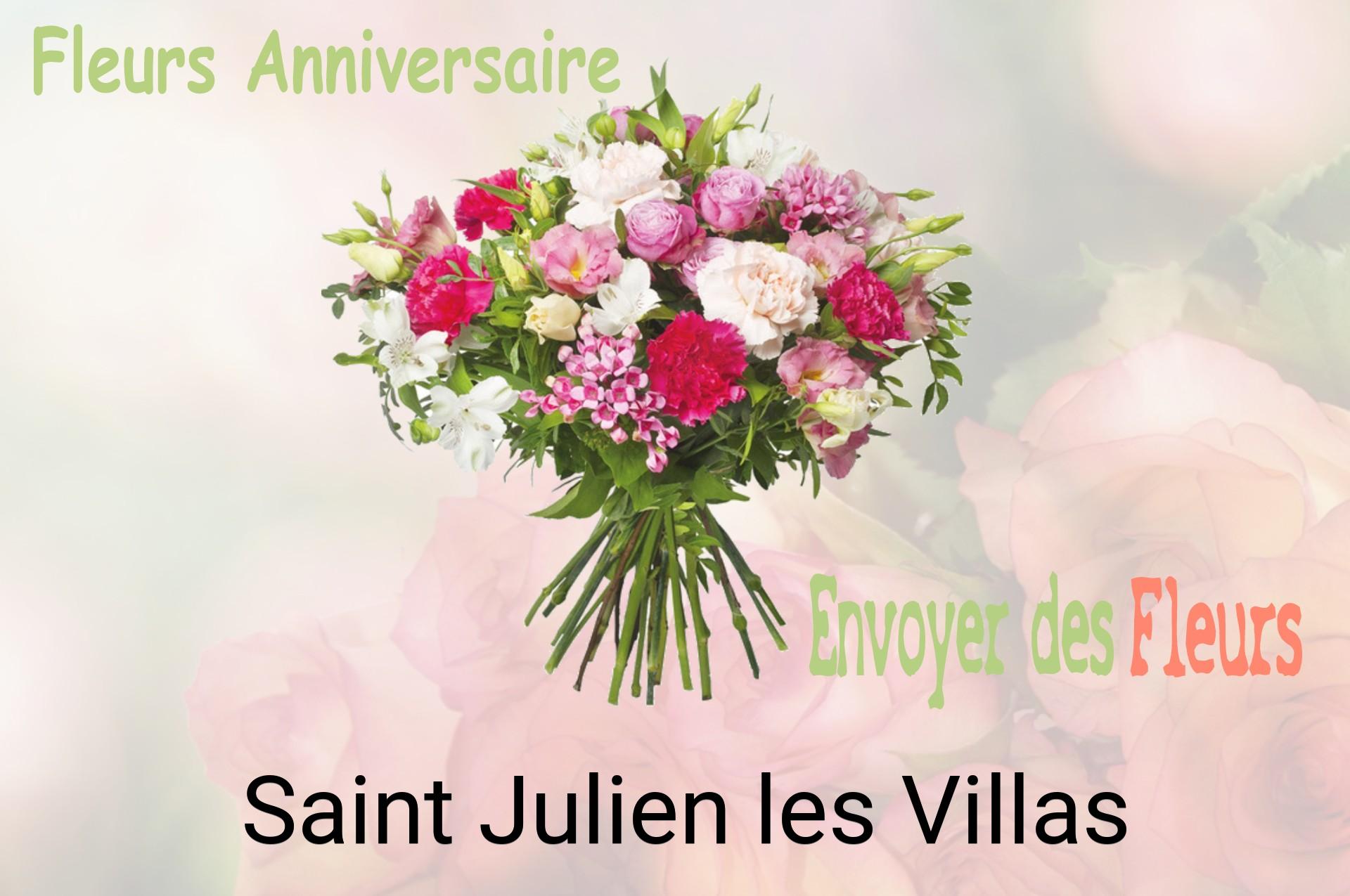 Bouquet de fleurs d’anniversaire livré à Saint-Julien-les-Villas